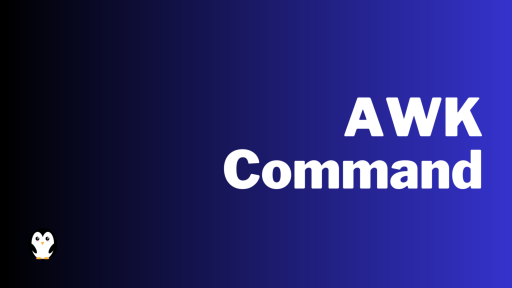 AWK Examples Linux Command