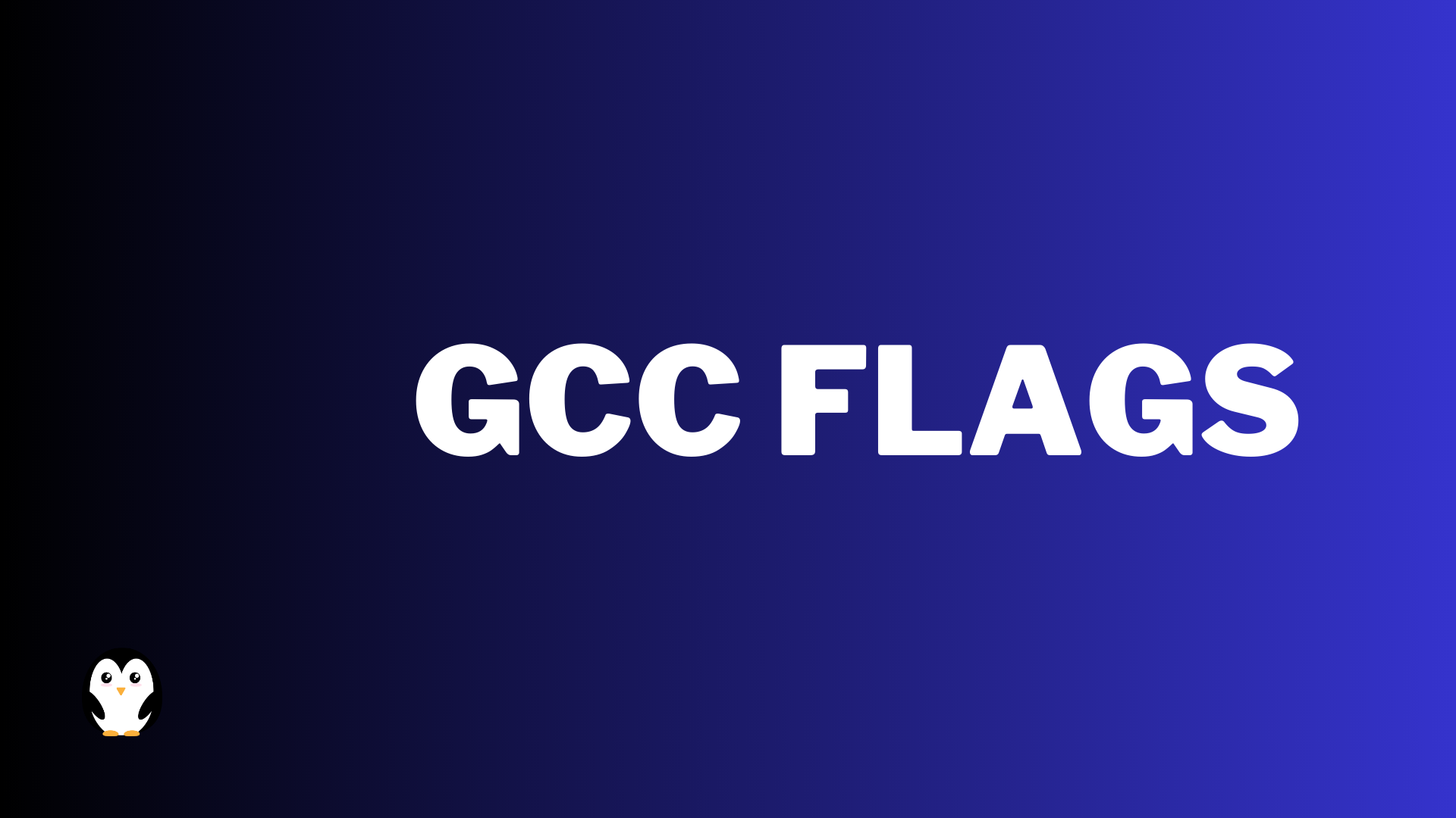GCC Flags in Linux